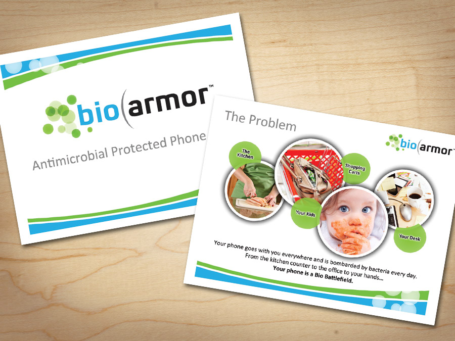 OrangeBall Creative - BioArmor presentation design