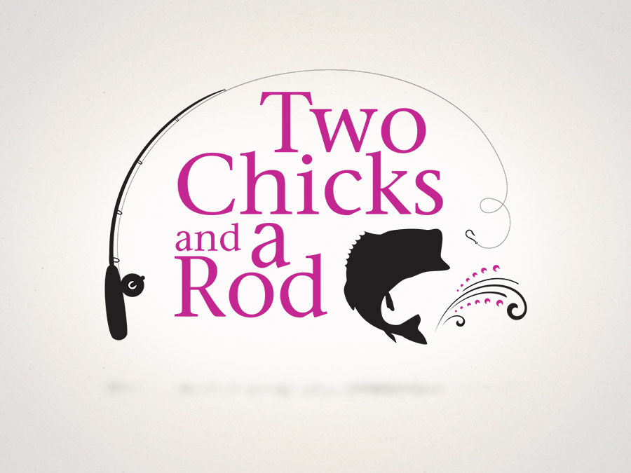 OrangeBall Creative - Logo Design Two Chicks and a Rod