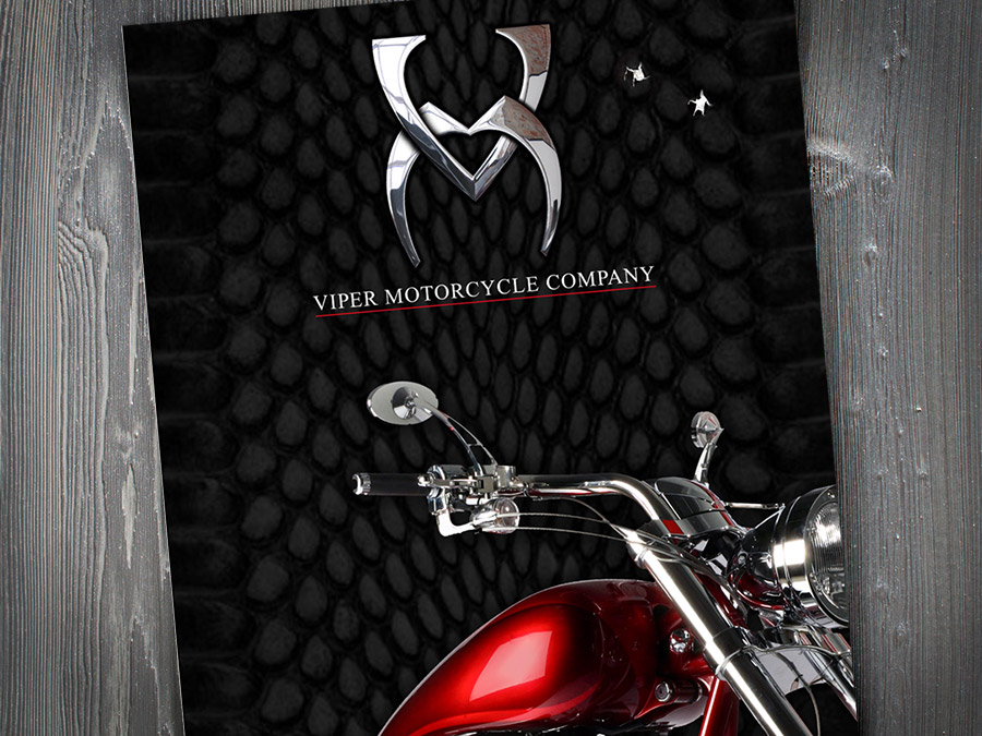 OrangeBall Creative - Print Design Viper Motorcycles